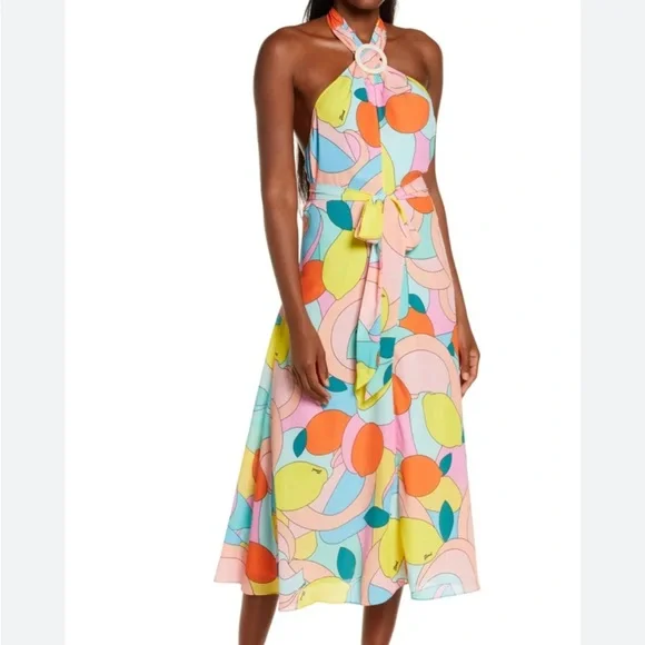 STAUD midi dress BRAND NEW W TAGS - Picture 1 of 4